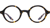 Nattie Havana Round Eyeglasses