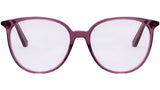 Mini CD O R4I Fuchsia Round Eyeglasses
