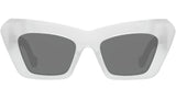 Anagram White Cat Eye Sunglasses