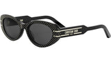 DiorSignature B8U Black Cat Eye Sunglasses