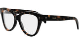 Thin Tortoise Geometric Eyeglasses