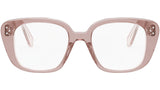 CELINE 3 Dots Pink Butterfly Eyeglasses