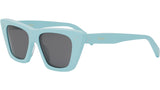 3 Dots Blue Cat Eye Sunglasses