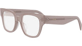 3 Dots HD Pink Square Eyeglasses