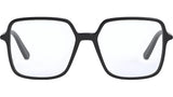 Mini CD O S2I Black Geometric Eyeglasses