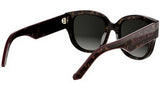 DiorPacific B2I Dark Havana Butterfly Sunglasses