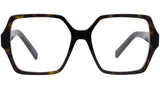 4G Havana Square Eyeglasses