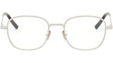 DiorBlackSuitO S22F Yellow Square Eyeglasses