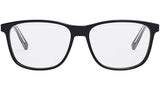 InDiorO 5I Shiny Black Squared Eyeglasses