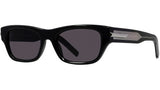 GV One Black Rectangular Sunglasses