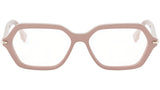 FF Diamonds Red Geometric Eyeglasses