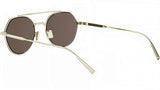 DiorBlackSuit R6U Gold Geometric Sunglasses