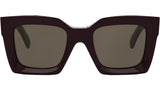 3 Dots Bordeaux Square Sunglasses