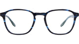 Zorin Blue Geometric Eyeglasses