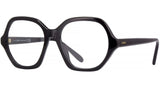 Slim Tortoise Geometric Eyeglasses