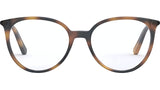 Mini CD O B1I Havana Round Eyeglasses