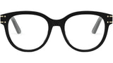 DiorSignatureO R3I Black Round Eyeglasses