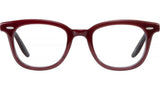 Cecil Red Square Eyeglasses