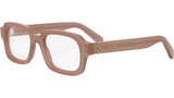 3 Dots Brown Geometric Eyeglasses