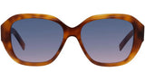 GV Day Brown Havana Round Sunglasses