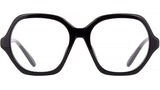 Slim Tortoise Geometric Eyeglasses