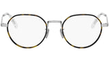 DiorBotanicaO R2U Shiny Silver Panthos Eyeglasses