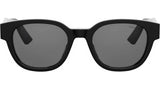 Christian Dior Label R1I Black Round Sunglasses