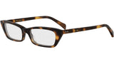 CELINE Thin Tortoise Rectangle Sunglasses