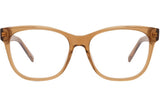 GV Day Light Brown Geometric Eyeglasses
