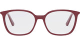 Mini CD O S4I Red Geometric Eyeglasses