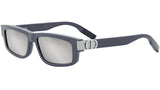 CD Icon S2I Grey Rectangular Sunglasses