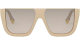 Fendi Way Brown Square Sunglasses