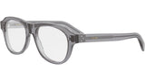 3 Dots Grey Aviator Eyeglasses