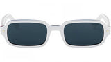 DiorPacific S3I White Rectangular Sunglasses