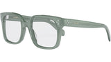 3 Dots Green Square Eyeglasses