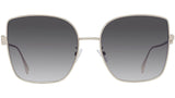 Baguette Grey Square Sunglasses