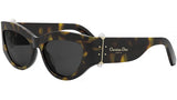 DiorTribales B1I Shiny Havana Cat Eye Sunglasses