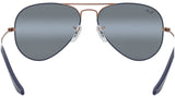 Aviator Mirror RB3025 9156AJ Matte Dark Blue