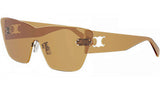 Sundown Shade Orange Cat Eye Sunglasses