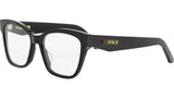 CDiorO S4I Black Cat Eye Eyeglasses