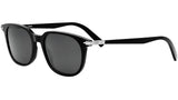DiorBlackSuit S12I Black Oval Sunglasses