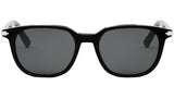 DiorBlackSuit S12I Black Oval Sunglasses