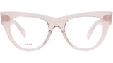 3 Dots Crystal Cat Eye Eyeglasses