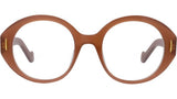 Anagram Brown Round Eyeglasses