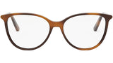 Mini CD O B7I Havana Butterfly Eyeglasses