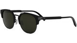 CD Icon 1U Black Geometric Sunglasses