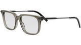 DiorBlackSuitO 12I Shiny Brown Squared Eyeglasses
