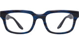Hinkley Blue Square Eyeglasses