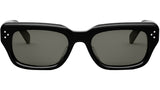 CELINE 3 Dots Black Rectangular Sunglasses