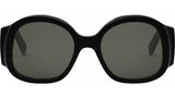 Maxi Triomphe Black Round Sunglasses